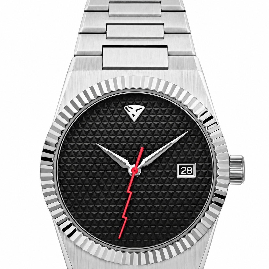 Genesis Red Edition dial detail on a white background